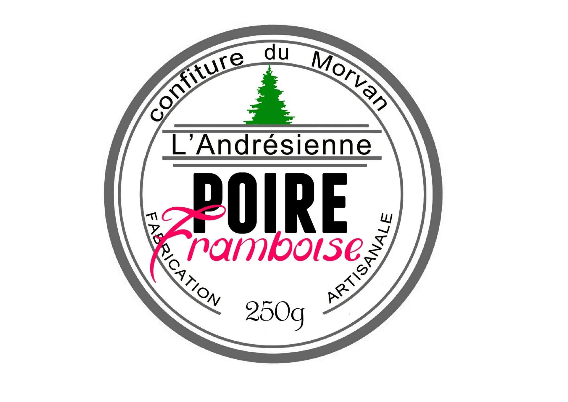 Poire framboise
