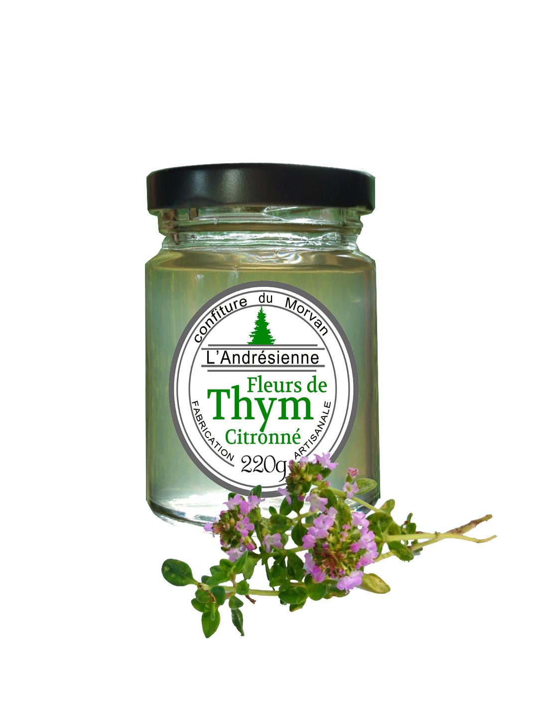 Pot fleurs de thym citronne 220g